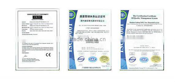 Green Building materials durable colorful outdoor wpc decking