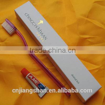 small plastic toothbrush one time use