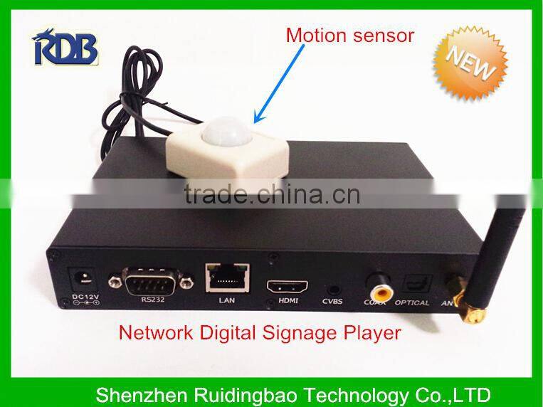 RDB 2014 Auto play full 1080P Advertising media player for car and bus DS009-41
