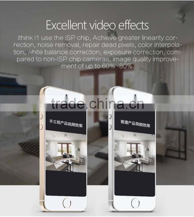 smooth instant completed video, 720p HD smart wifi camera ip camera