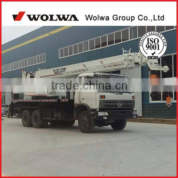 Chinese 25 ton hydraulic truck crane with telescopic boom