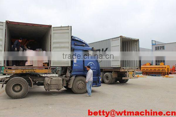 QT4-15 high production hollow core slab machine