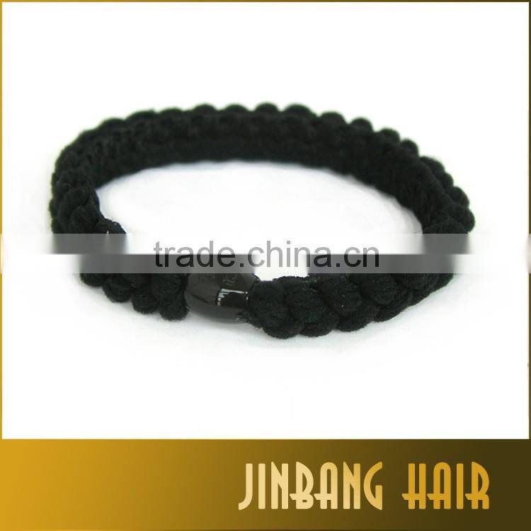 Women Girls Fashion Stretch Braid Hairpiece Band Rope Ponytail Holder