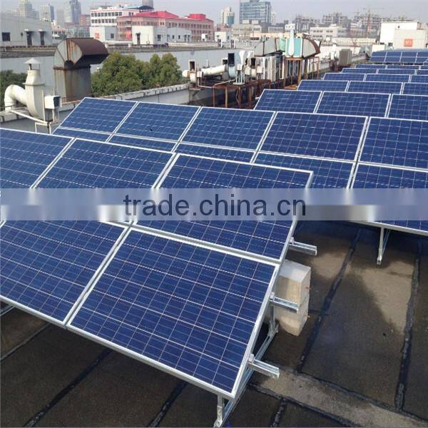 pvsolver flat roof solar mounting structure made in China solar power system solar kit