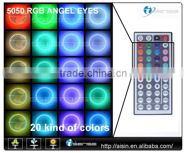 RGB Angel Eyes semi and full circle 5050 SMD Halo Rings devil eyes for cars