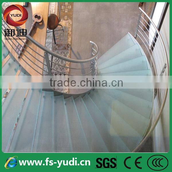 stainless steel helical staircase