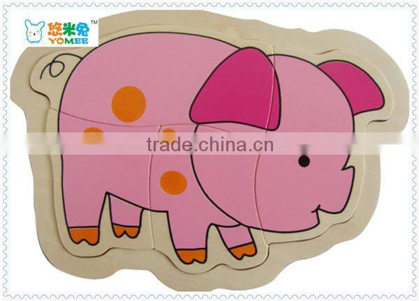 small pig jigsaw puzzle game