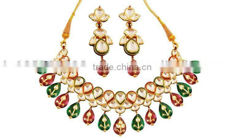Kundan Beaded Necklace