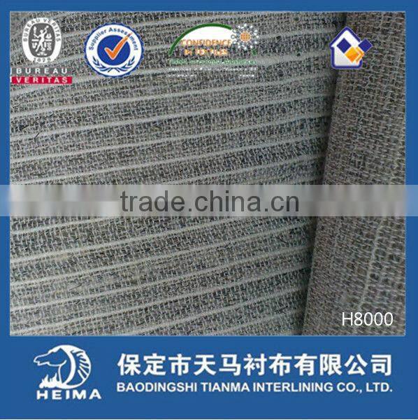 Canvas H8000 suits interlining/garment accessories--tianma interlining factory