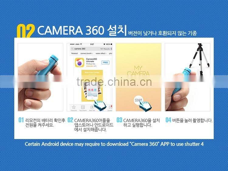 New Arrival Genuine Pen Shape Bluetooth Shutter Remote AB Shutter4 for Selfie