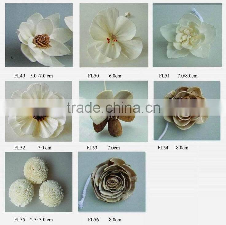 handmade sola wood flower