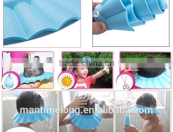 baby shower hat ear shower cap