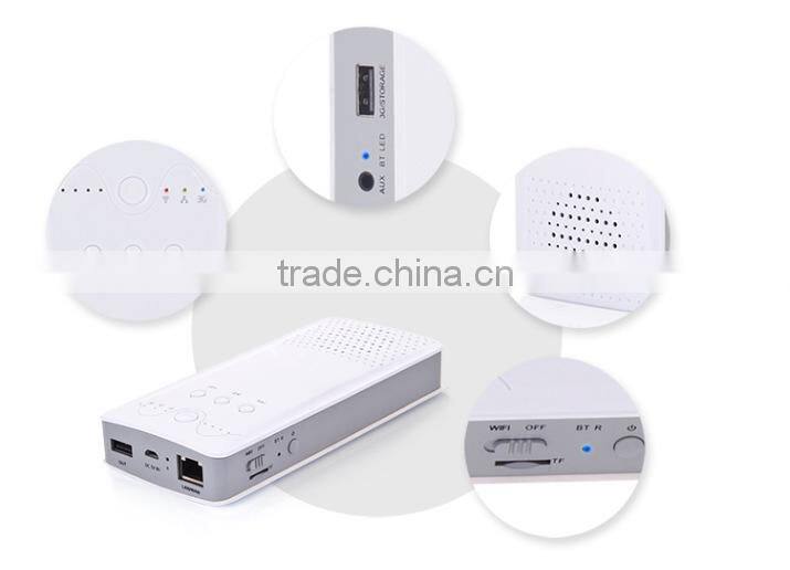 Hottest selling 7800mAh high quality supply for mobile phone power bank 3g wifi router