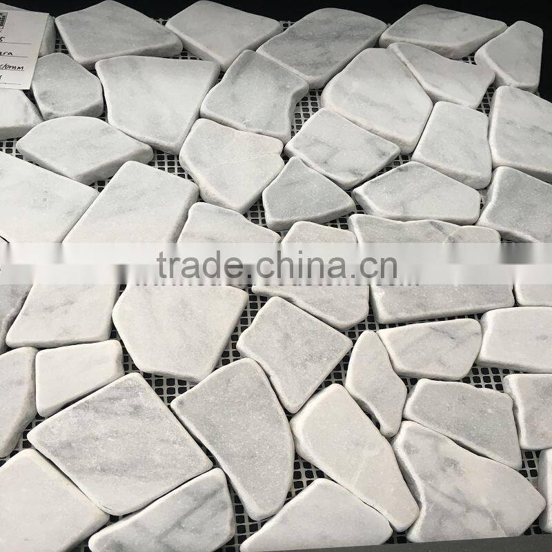 Carrara White Cheap Mosaic Tiles Price