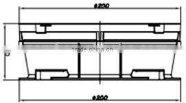 PSC Compact 48V DC Axial forward centrifugal Fan with CE & UL for Refrigerated Walk-in Coolers and Freezers