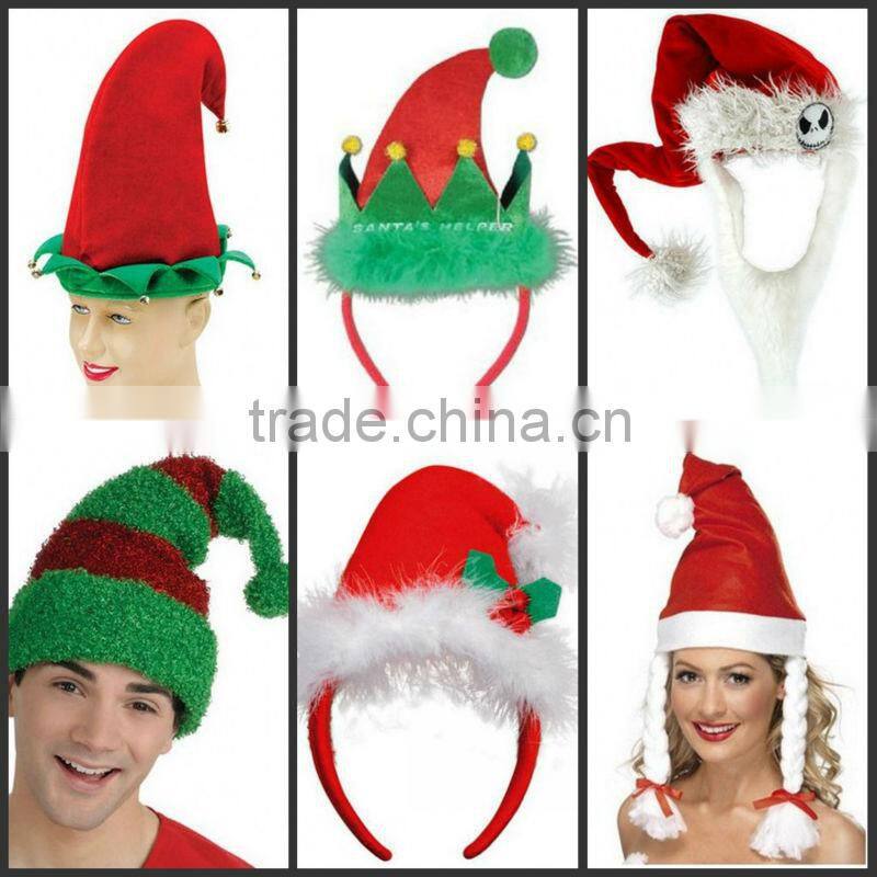 2014 christmas decoration unique christmas hats paper christmas hat sale