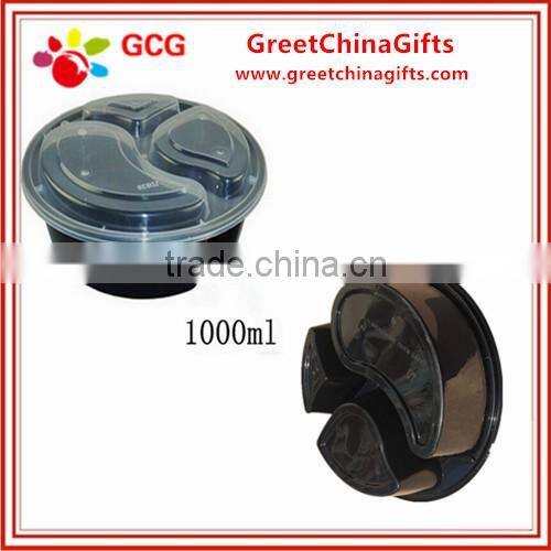 Disposable food take out plastic packing box