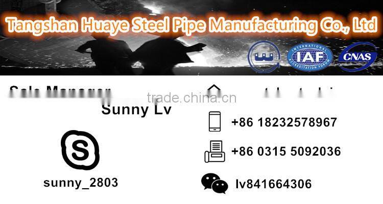 Supplier 3.5mm thickness weld paint round steel pipes