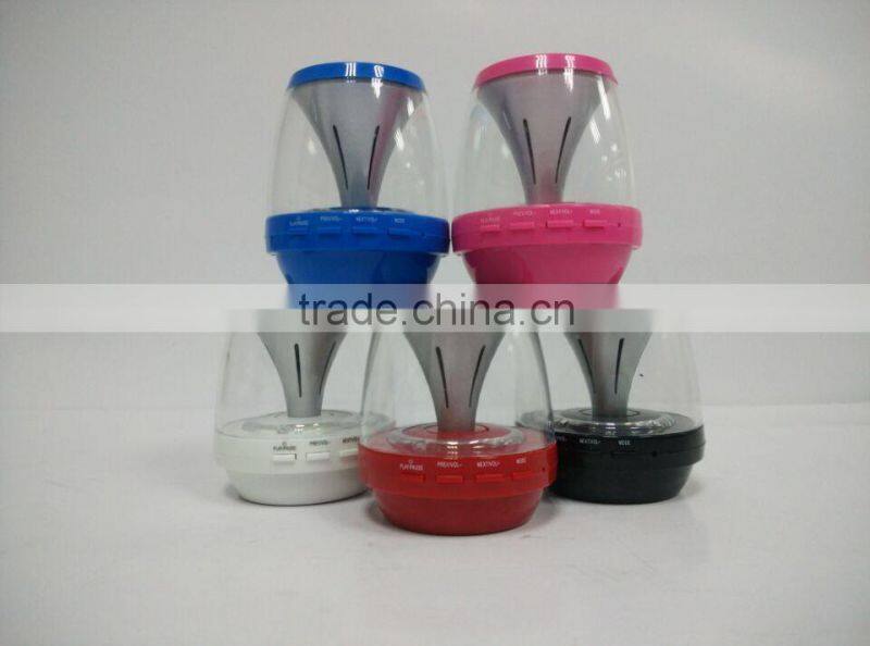 2016 new products in china pusle led light mini portable colorful wireless magic lamp speaker bluetooth for iphone 6