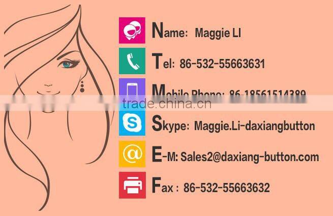 New design metal silver Cap Prong ring Snap Buttons