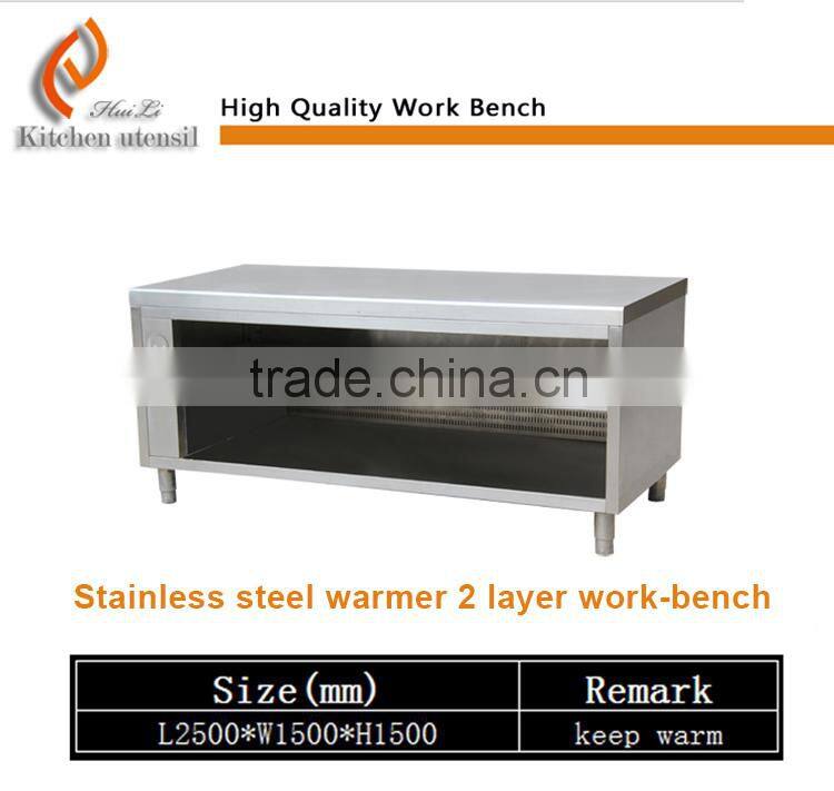 high end knock down Handmade free standing SS Cabinet for kitchen equipment European style