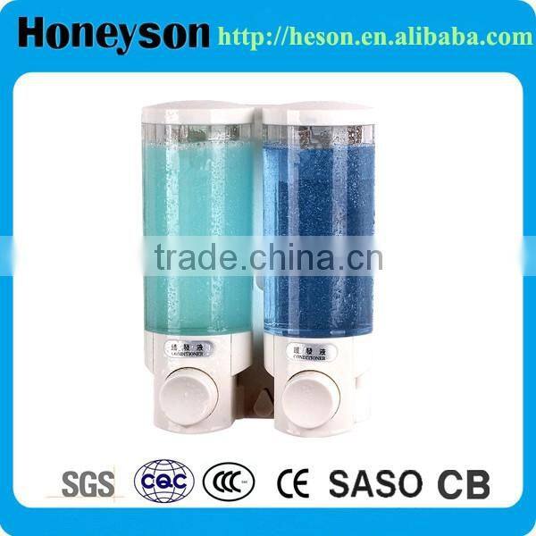 Hotel wall mount plastic hand soap dispenser