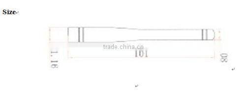 SW433-WT100 - 433mhz 100mm high performance Wireless RF elbow rod antenna for SMA port