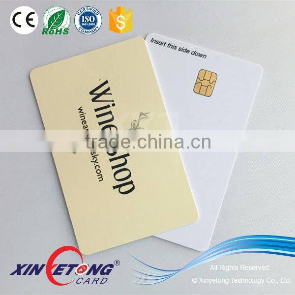 Contacting interface Smart card with FM4442 chip