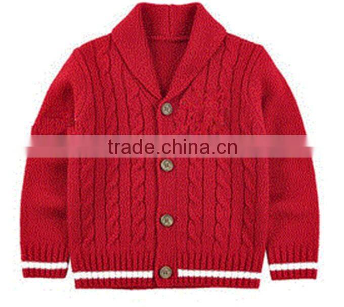 2015 Wholesale cardigan sweater manufacturer for boys