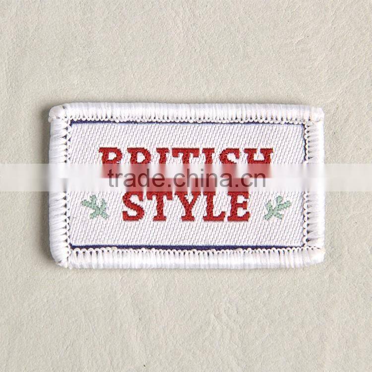 Manufacturing company produce badge label for british costume