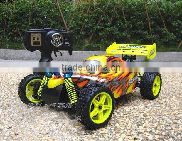 High Quality Rc Racing Car 1:10 Scale Nitro Powered Advanced Version