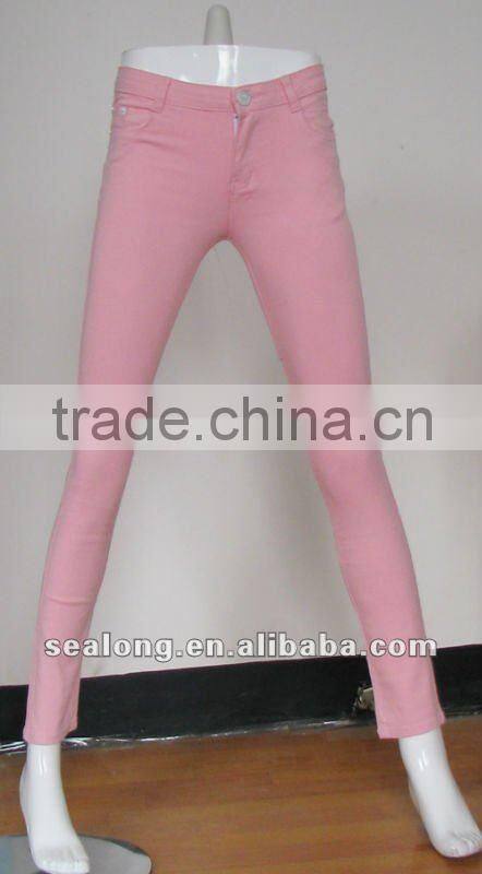 2012 ladies fashion PINK slimming pants