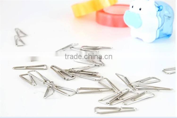Best price in china triangle paper clip metal Economy