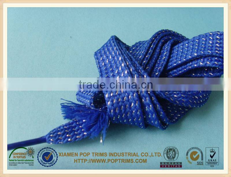 Custom Design Shoelace With Silicone Printed Logo