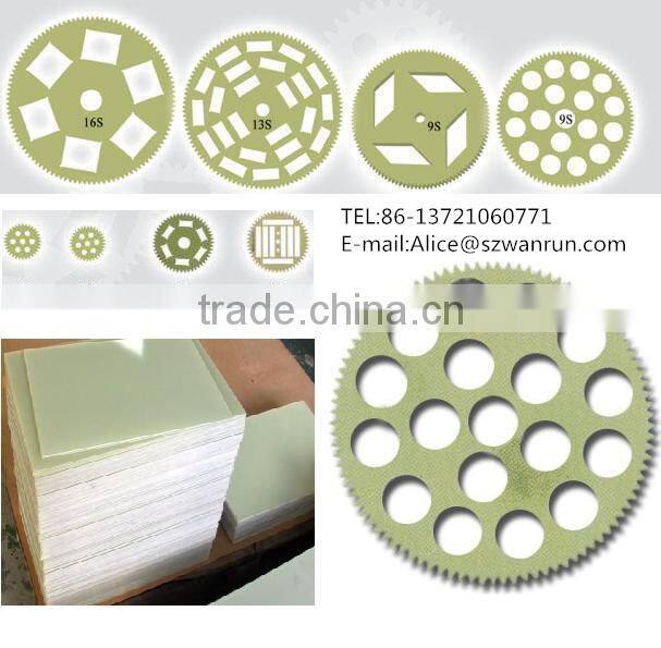 planetary wheel for machine parts(Material:Epoxy resin sheet)