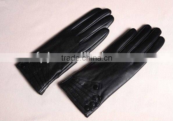 2013 new arrival fashion leather first class glove for women