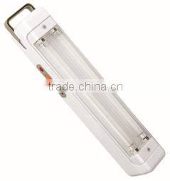 Wholesale 2 * 8w fluorescent tubes emergency lights portable rechargeable double gear SD-886