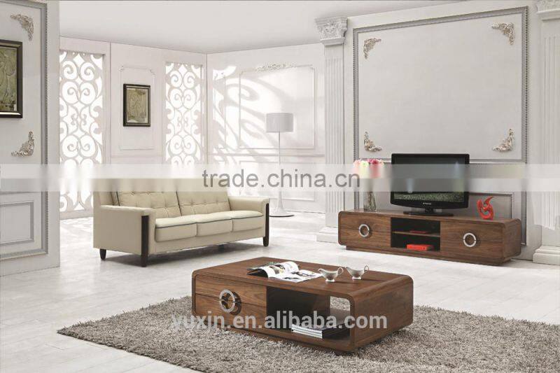 hot sale latest design tv stands wooden furniture from china