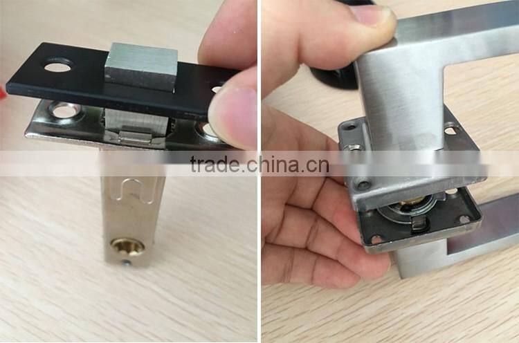 OEM 304 SS inox hollow handles, stainless steel solid door handle