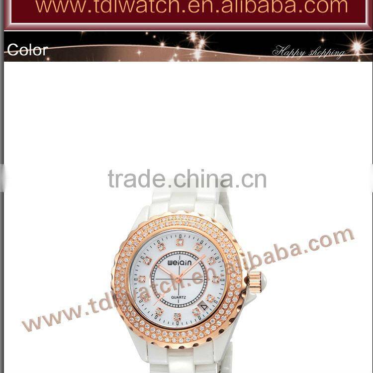 W2195 sapphire ceramic watch 5ATM water resistant