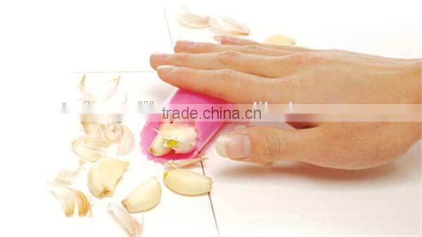 commercial flexible food grade silicone garlic peeler