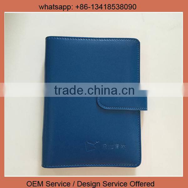 Custom imprinted logo A5 size office composition notebook