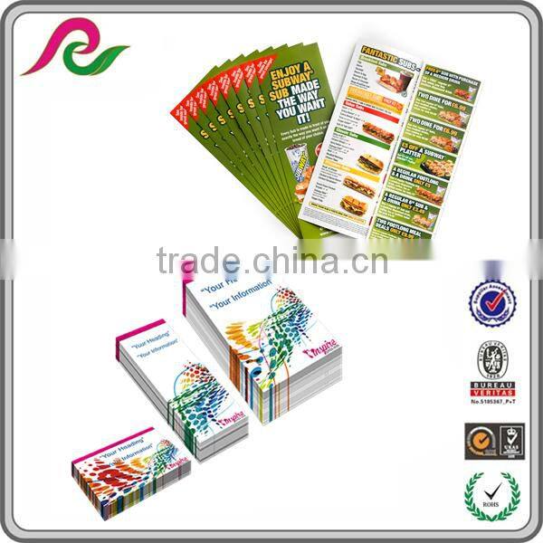 Custom printing service for flyer , brochure , magazine wholesale in China