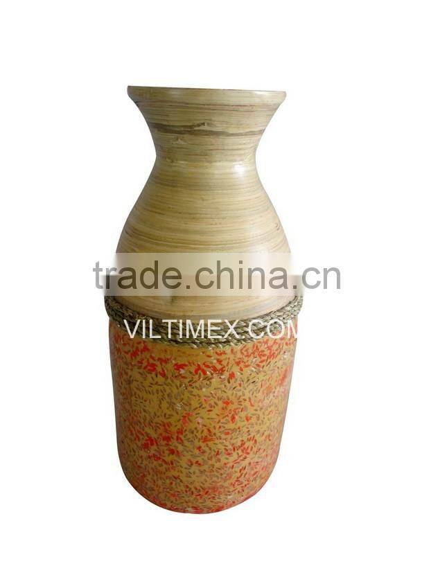 Bamboo vase for Hotel, Restaurant, Home decor