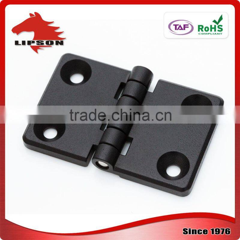HL-218-2 zdc Zinc alloy black powder coated electrical cabinet butt hinge