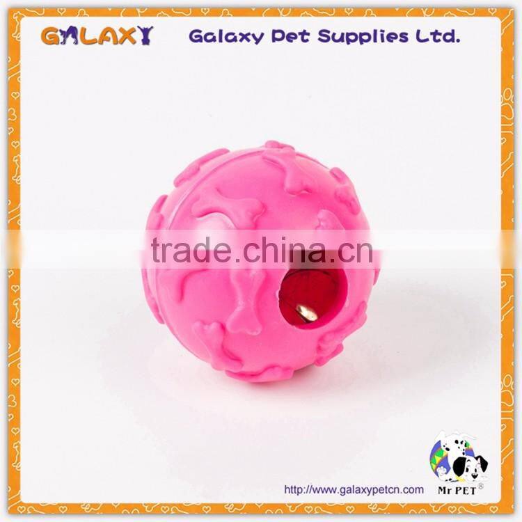 Customized design colorful soft pet training tennis ball for pet dog