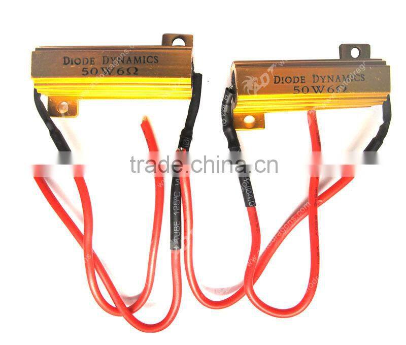 Auto LED resistor 50W 6ohm resistor