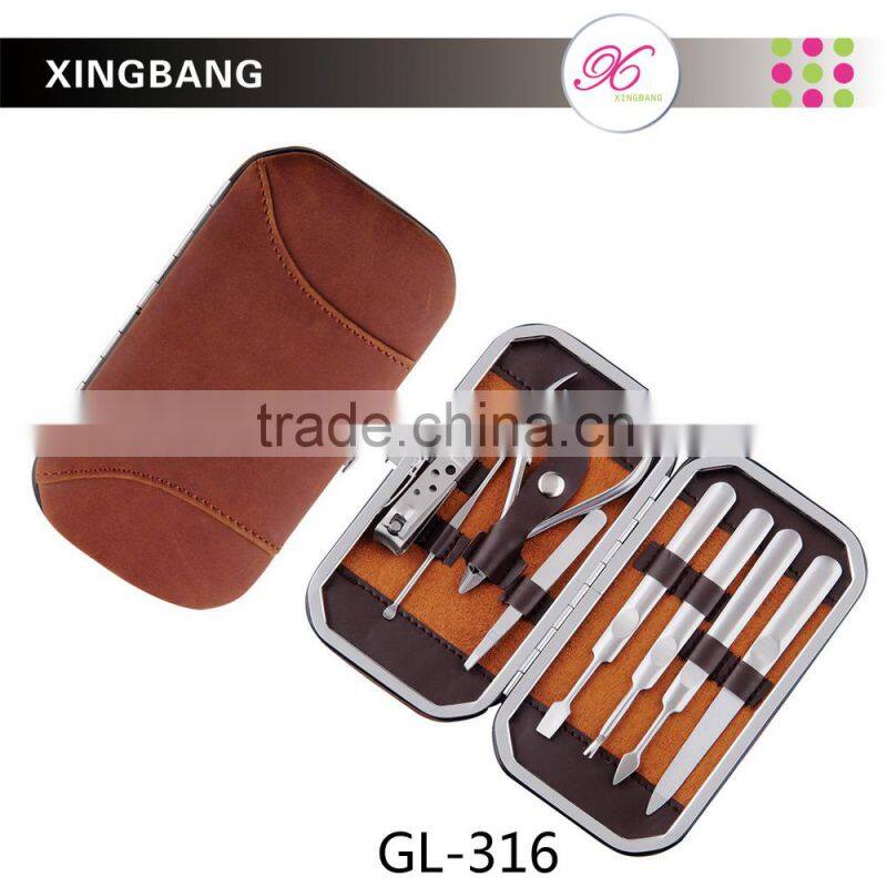 wholesale mini girl manicure set, pedicure kit for nail care