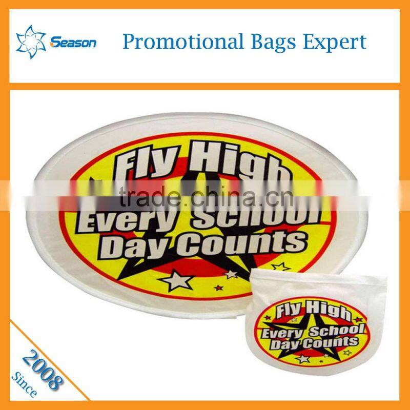 190T Oxford Foldable frisbee fan Folding fabric frisbee