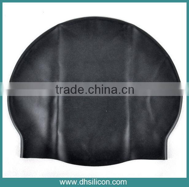 High quality Soft silicon swim caps / latex swim cap